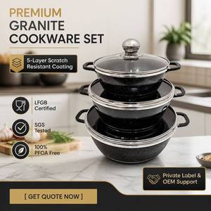 Classic 3-Piece Caldero Cast Aluminum Set