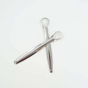 Cheap Promotion logo Engraved Stainless Steel Tongue Scraper