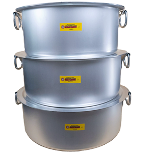 Large 3-Piece Aluminum Cookware Set