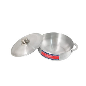 Customizable Size Aluminum Cooking Pot Caldero With Firm Handles